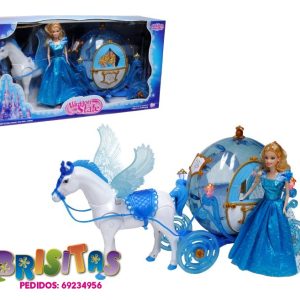 Carroza Azul Princesa Mágica