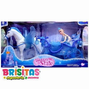 Carruaje Celeste + Princesa