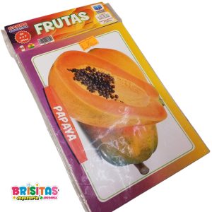 Tarjetas de Aprendizaje de Frutas