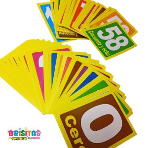 Tarjetas de Números del 1 al 100