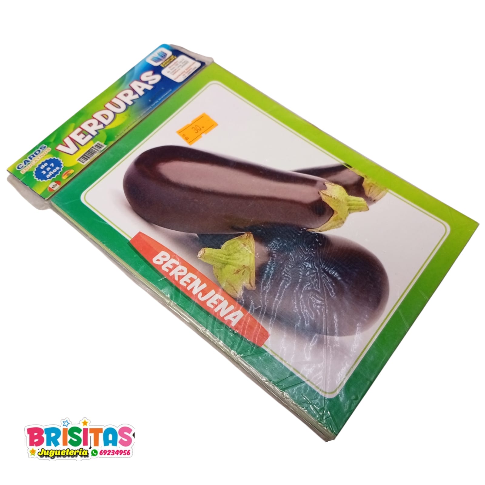 Tarjetas de Aprendizaje de Verduras - Imagen 4