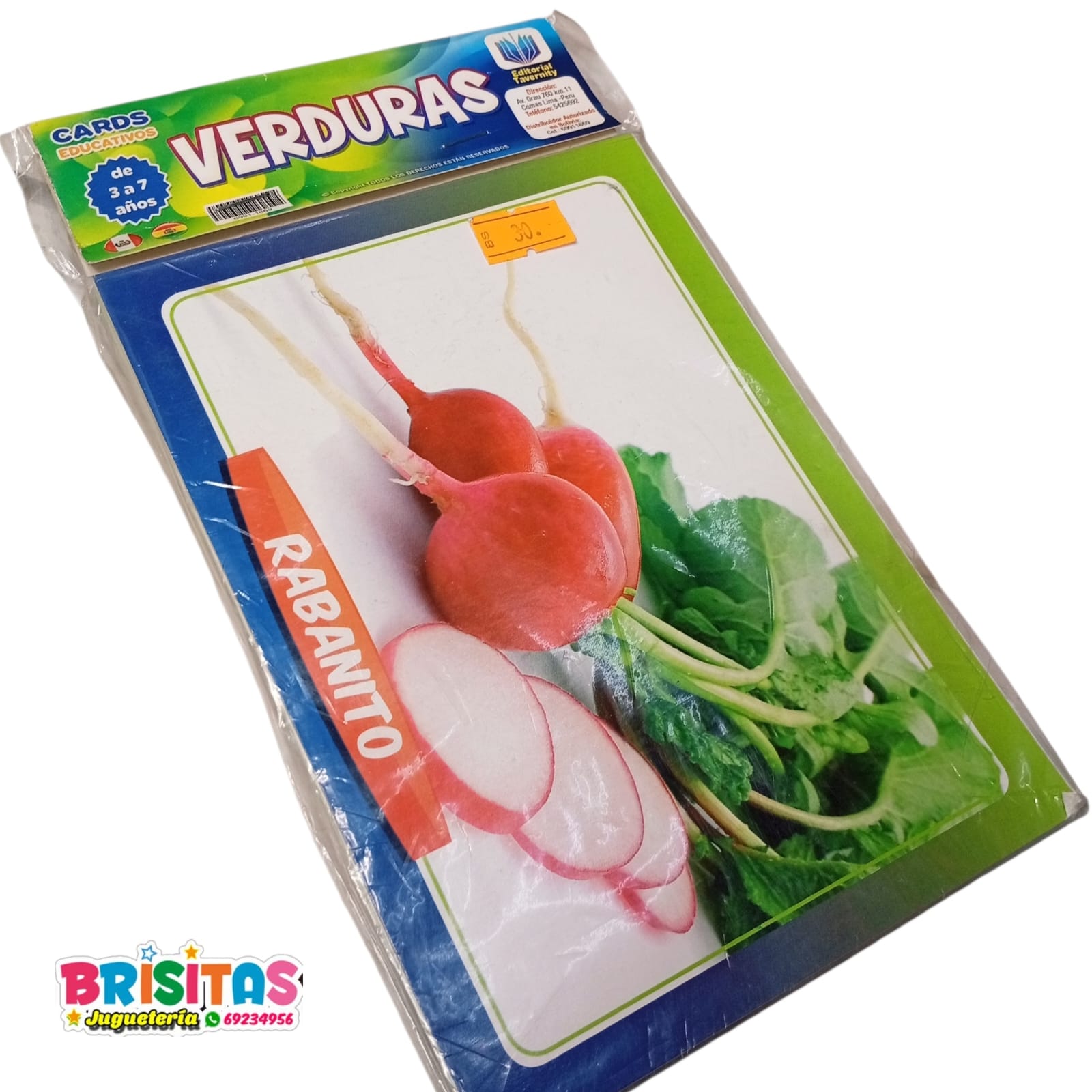 Tarjetas de Aprendizaje de Verduras - Imagen 2