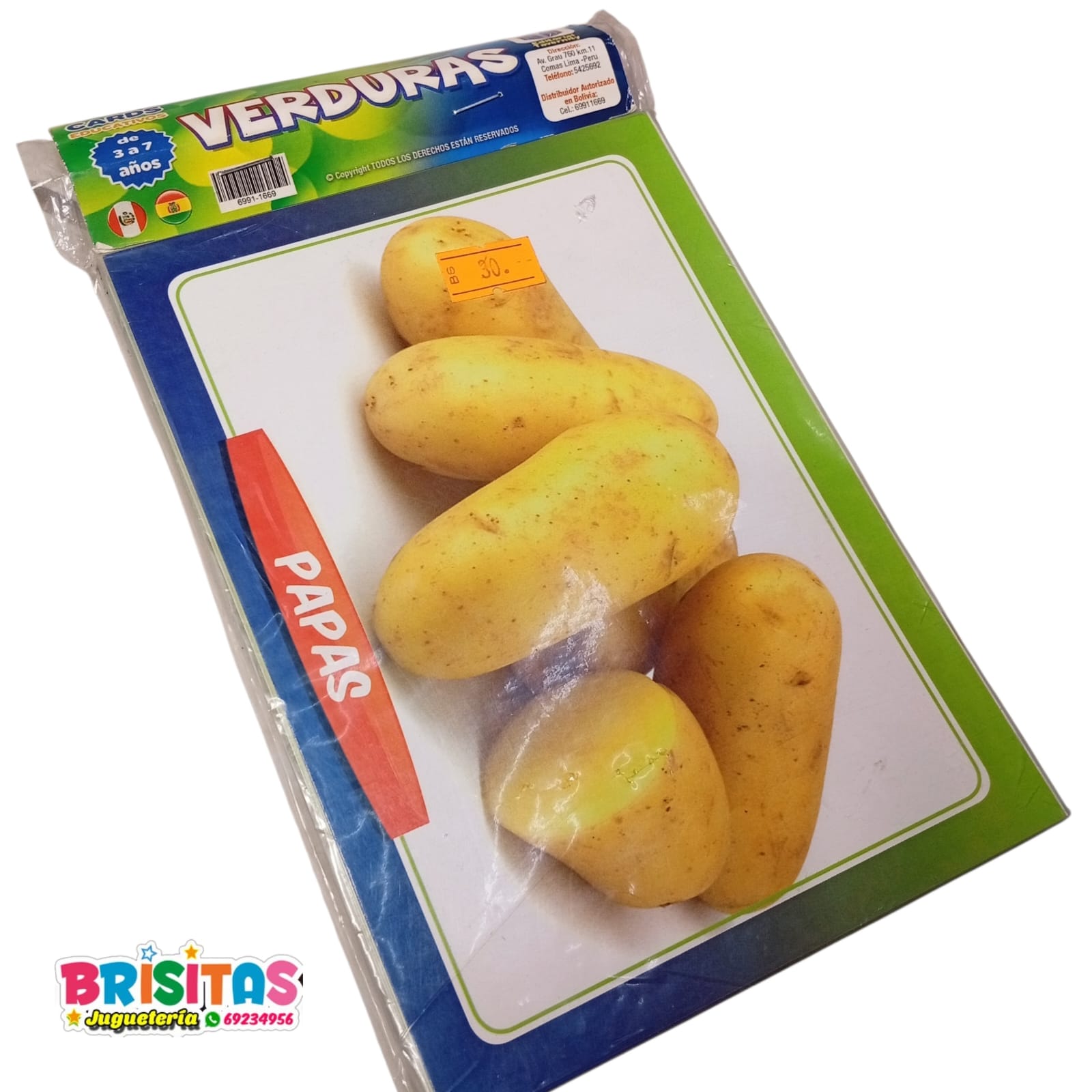 Tarjetas de Aprendizaje de Verduras - Imagen 3