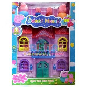 Casa Peppa Pig + (4 Personajes)