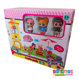 Lol Muñecas Castillo con Accesorios