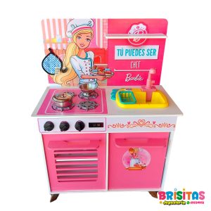 Cocina Infantil Barbie bota agua Tu Puedes Ser Chef
