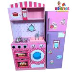 Cocina Grande Barbie Rosa y Lila (Bota Agua)