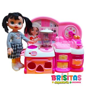 Cocina + Muñeca Lisa