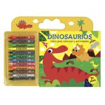 Libro para Colorear y Actividades de Dinosaurios