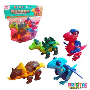 Figura De Dinosaurios T-rex Desarmables