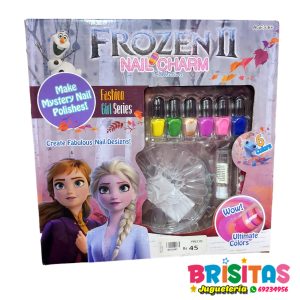 Frozen Kit De Manicura Esmaltes