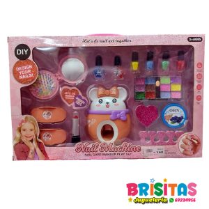 kit De Manicura Esmaltes Osito