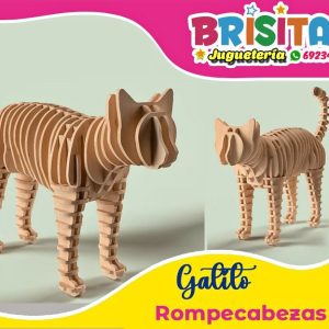 Rompecabezas 3D Gatito