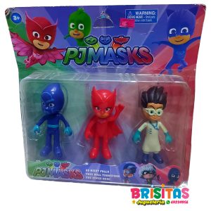 Set De 3 Personajes Pj Mask