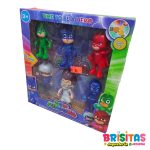 Heroes en Pijama Pequeños 6 Personajes