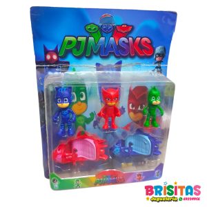 Héroes En Pijama 3 Personajes Con Vehículos mod 1
