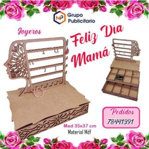 Joyero Doble Caja Rostro