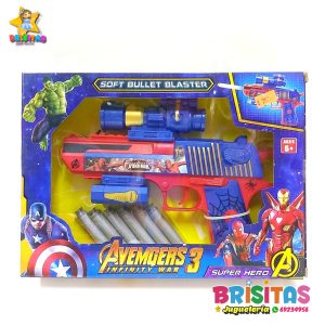 Juguete Pistola Avengers Spiderman