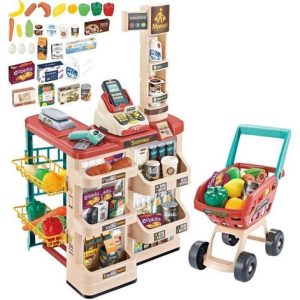 Supermercado Home + Carrito De Compras