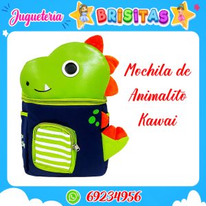 Mochila Kawai Dinosaurio  (Tam. Carta)