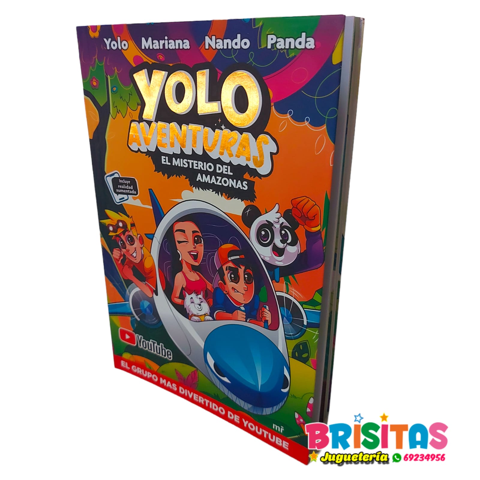 Libro Yolo Aventuras El Misterio Del Amazonas