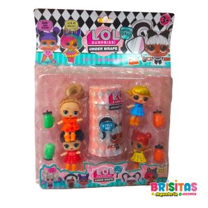 Muñecas Lol en Blister 4 Personajes