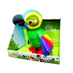 Peluche musical Loro Pepe bailarin