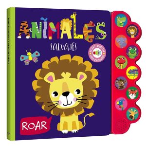 Libro con Sonidos Animales Salvajes