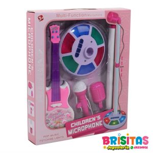 Juego De Micrófono Y Guitarra