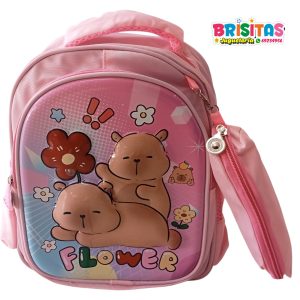 Mochila Capibara Rosa