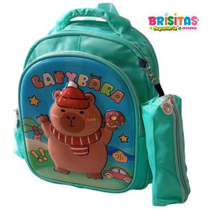 Mochila Capibara Verde agua