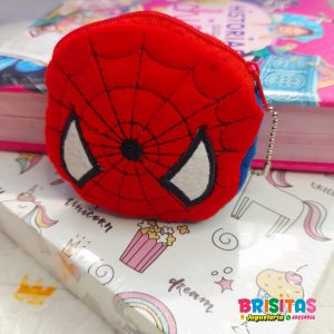 Monedero Bolsa Afelpado Spiderman
