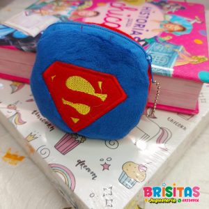 Monedero Bolsa Afelpado Superman