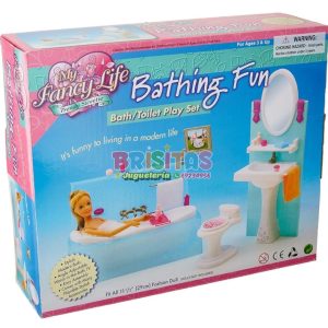 Muebles P/Barbie Bathing Fun