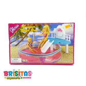 Muebles P/Barbie Piscina