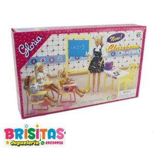Muebles P/Muñeca Escuela