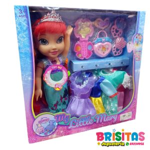 Muñeca Sirena Musical con Accesorios