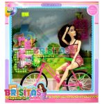 Muñeca Barbie C/Bicicleta