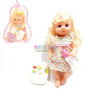 Muñeca Bebe De Goma