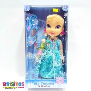 Muñeca Frozen C/Luces Y Sonido