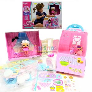 Muñeca Lol Cartera Convertible + Accesorios