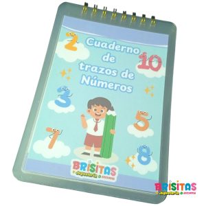 Libro de aprendizaje  Números con Trazos del 1 al 20