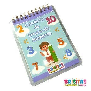 Libros de Números con Trazos del 1 al 10