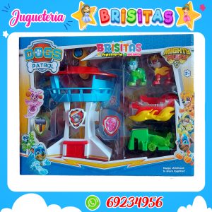 Torre  Paw Patrol + 2 personajes y vehiculos Mod 2