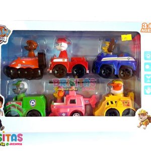 Paw Patrol (6 Personajes)