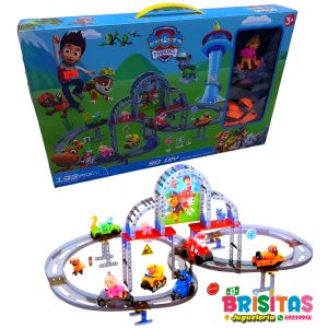 Paw Patrol Pista + 2 Personajes