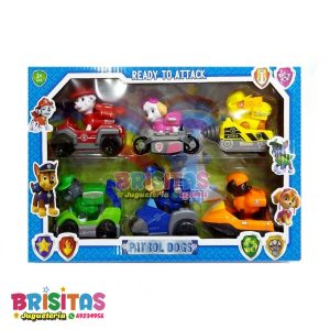Paw Patrol (Set De 6 Personajes)