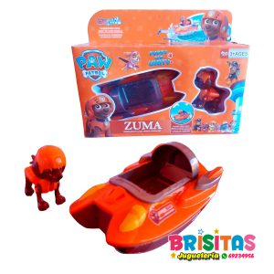Paw Patrol Zuma Con Sonido Mod 1