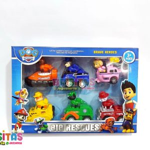 Paw Patrol(Set De 6 Personajes)