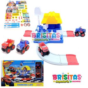 Pista De Autos Monster Machines Y Blaze